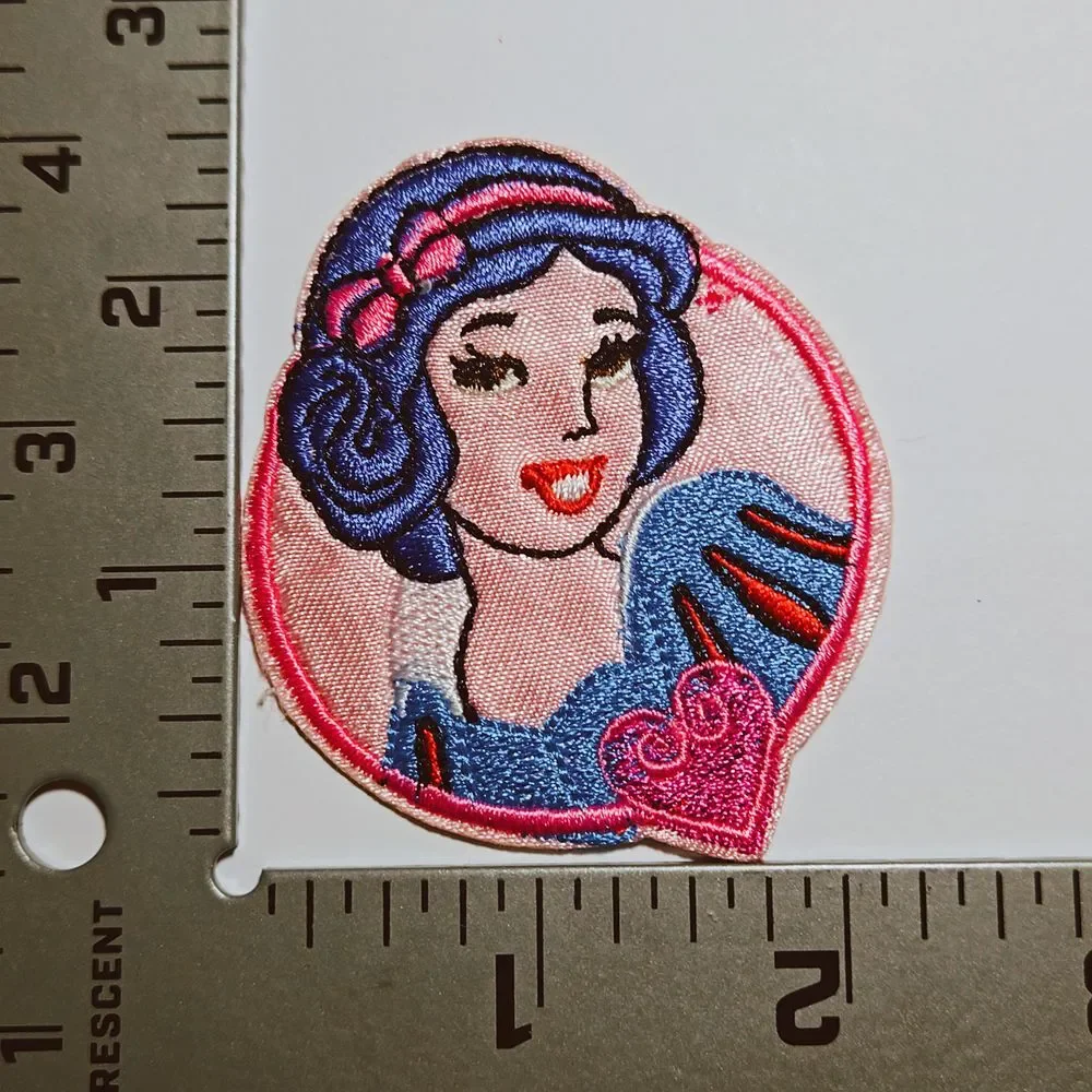Iron On Patch-Crafts Material  Accessory Snow White princess cartoon character